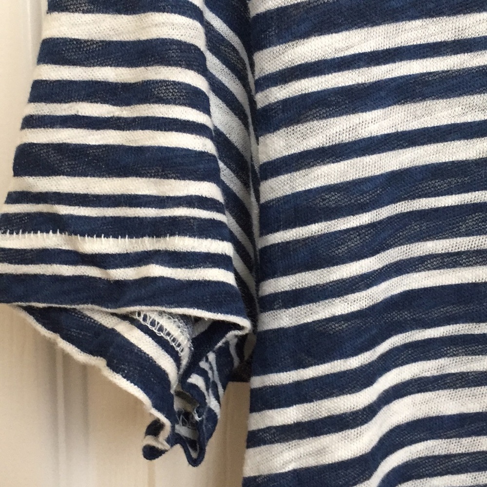 Rag & Bone Striped Pocket Tee - Xs View 5